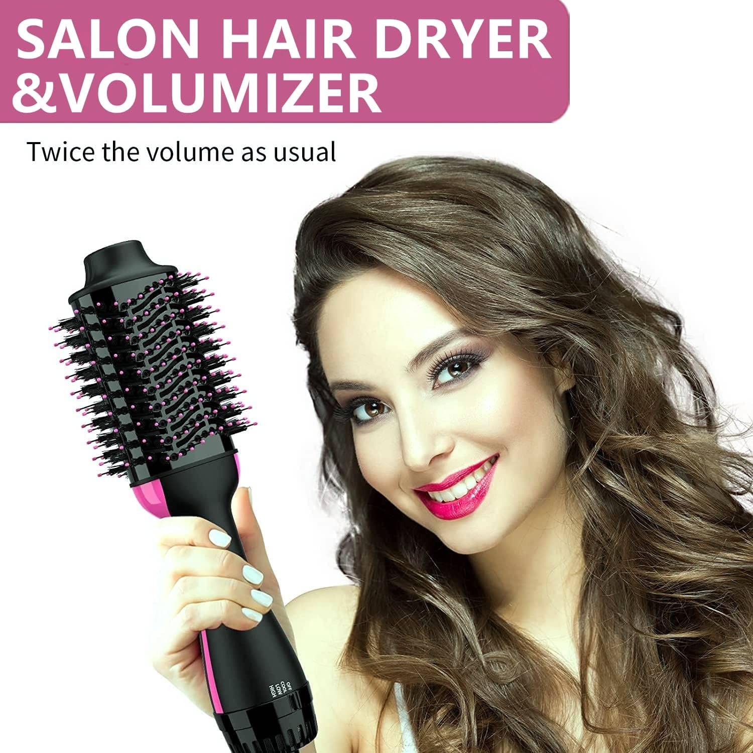 Hair Dryer Brush, Hot Air Brush Hair Dryer Styler & Volumizer 4 in